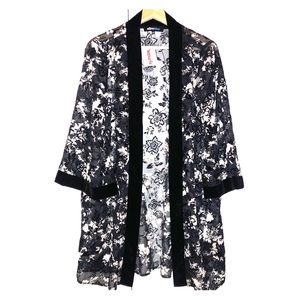 AliceBlue Floral Cardigan